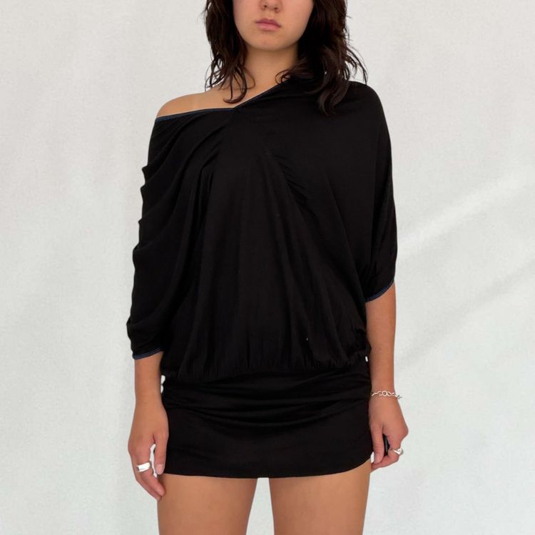 Jean Paul Gaultier batwing dress
