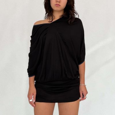 Jean Paul Gaultier batwing dress
