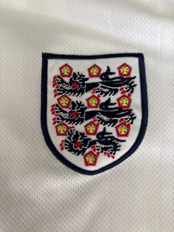 Umbro White England Football Shirt image 2