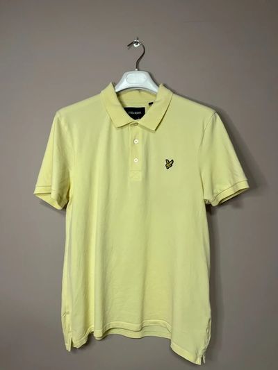 Lyle & Scott Yellow Polo Shirt #M