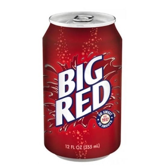 Red Soda Can pack of 12 3
