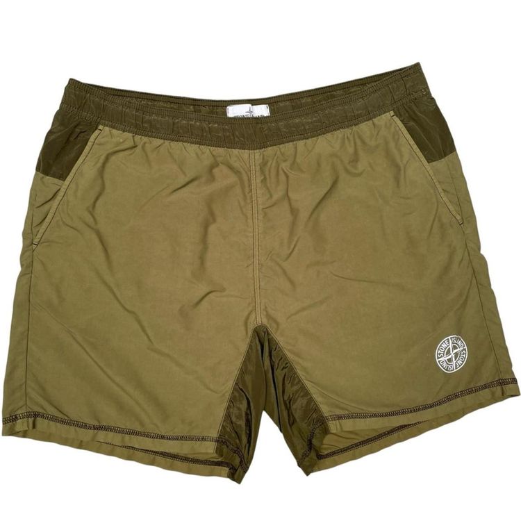 Stone Island SS 2017 Brushed Nylon Swim Shorts XL imagen 1