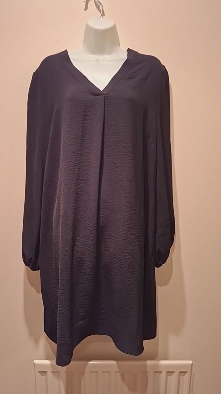 Wallace V Neck Shift Dress image 1