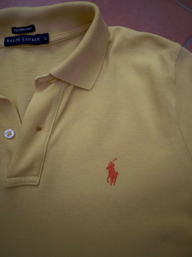 Ralph Lauren Yellow Polo Shirt image 3