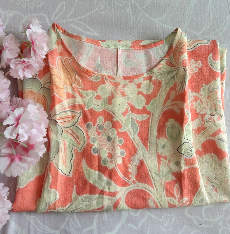 Floral Sleeveless Dress with side pockets  image 8