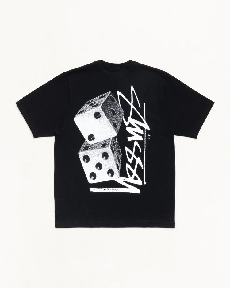 Stussy Tall Dice Tee Black image 1