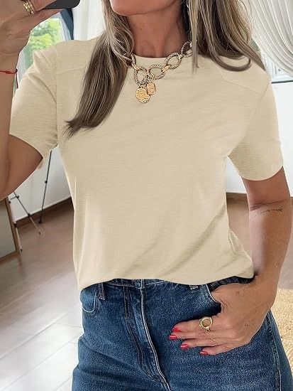 Other Beige Short Sleeve T-Shirt product image