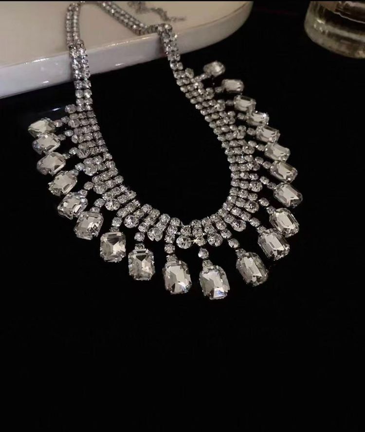 Rhinestone Necklace image 1