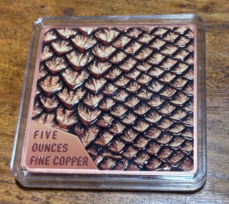 Dragon-Themed Copper Art Piece 2