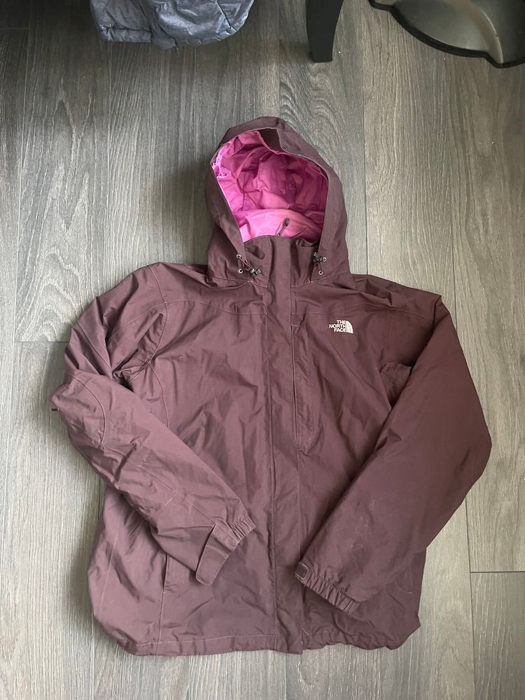 Purple Hyvent North Face Raincoat