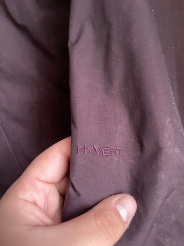 Purple Hyvent North Face Raincoat 3