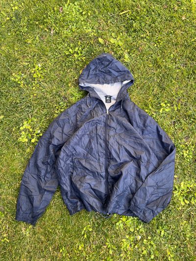 Starter navy blue hooded jacket