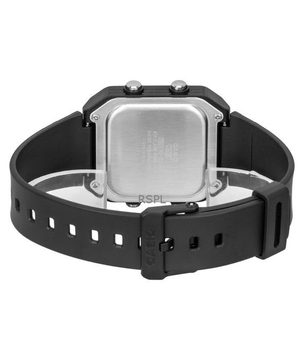 Casio Digital Resin Strap Quartz W-221H-1AV Unisex Watch image 5