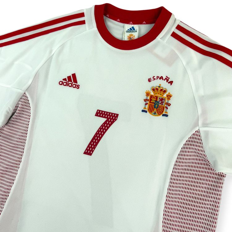 Spain 2002 Away Shirt, Raul 7 (S) 4