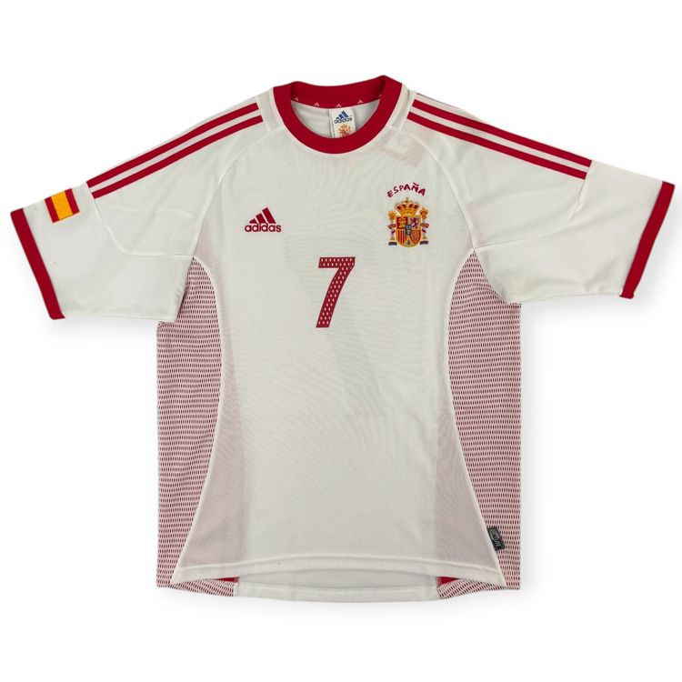 Spain 2002 Away Shirt, Raul 7 (S) 2