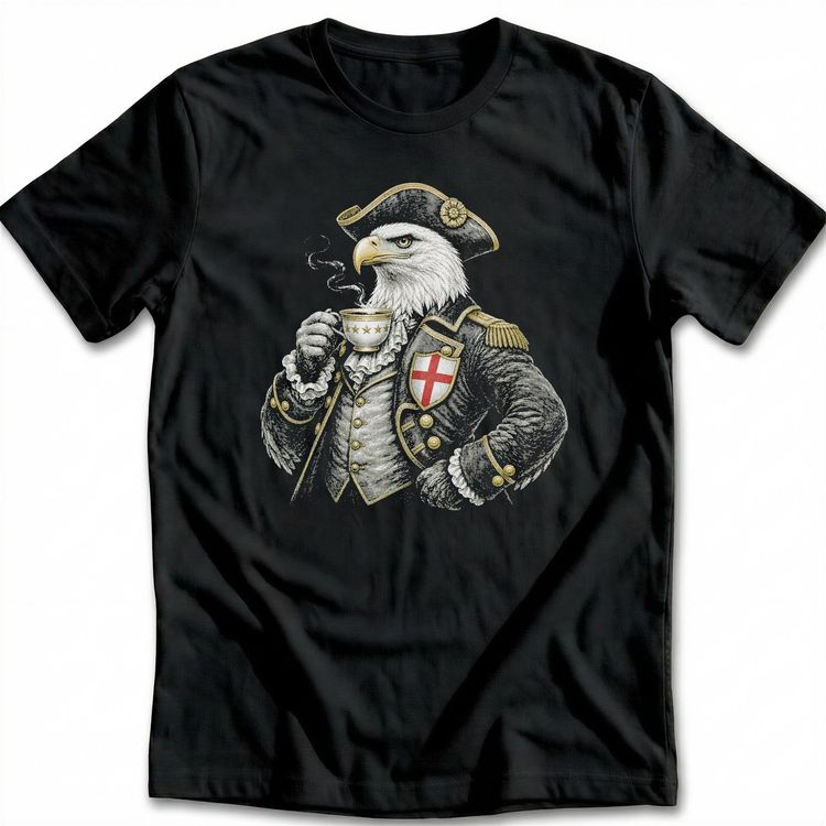 Proud Bald Eagle Football T-Shirt US image 3