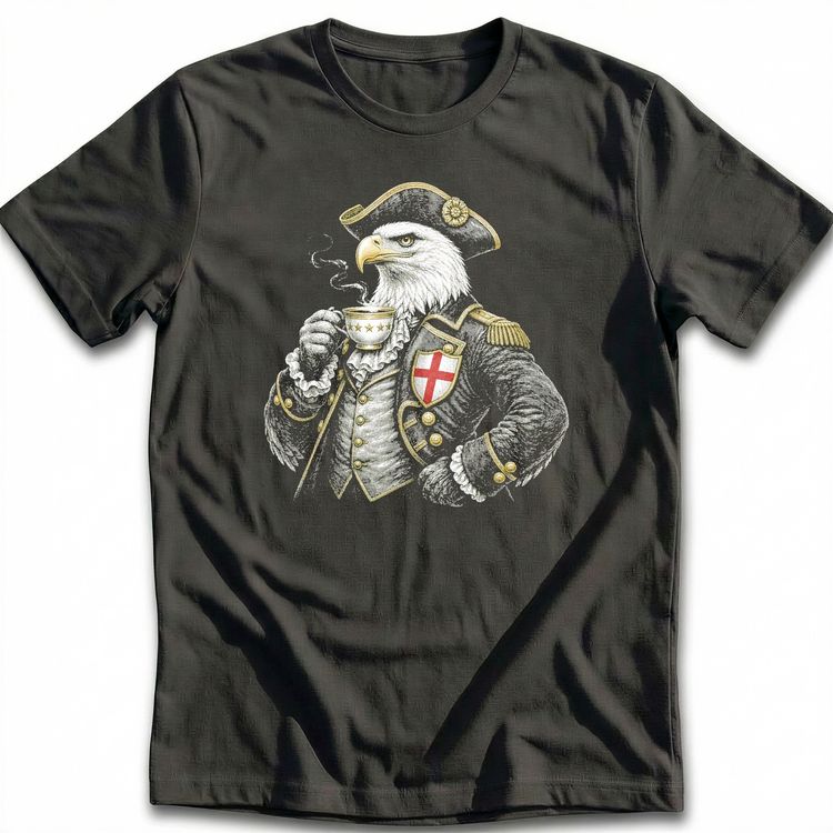 Proud Bald Eagle Football T-Shirt US image 2