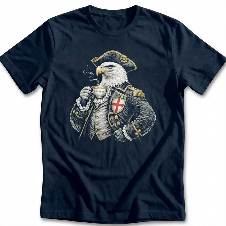 Proud Bald Eagle Football T-Shirt US image 1