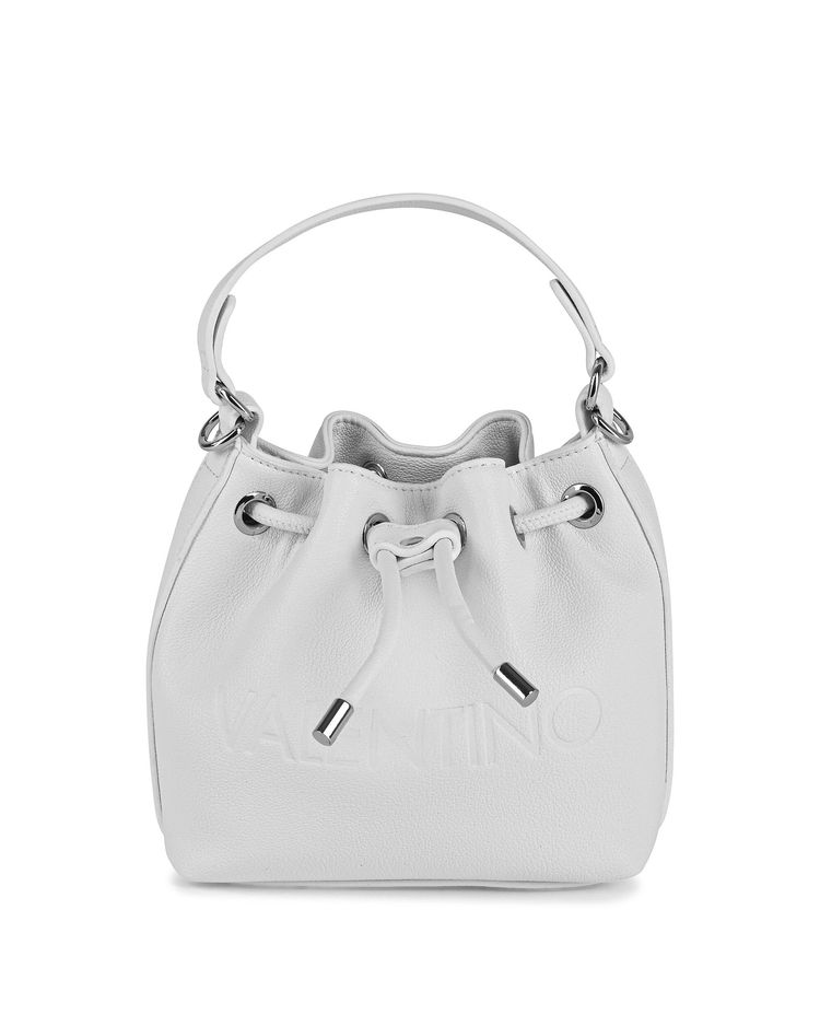 Valentino White Bucket Bag