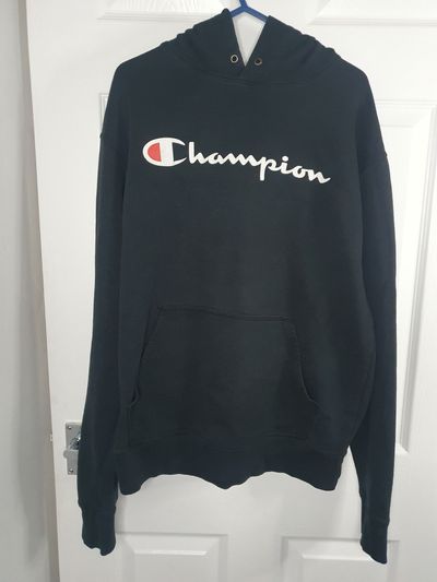 Champion Black Hoodie