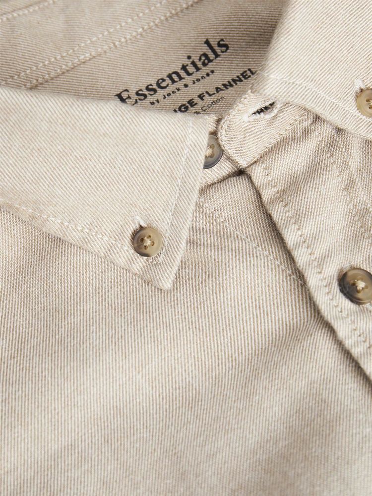 Jack & Jones Long Sleeves Shirt For Men (JJECLASSIC MELANGE) in 4 Colours, L-XL 3