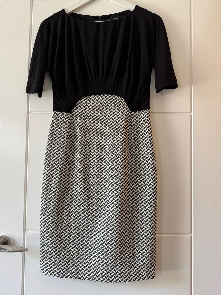 Adrianna Papell Two-Tone Dress