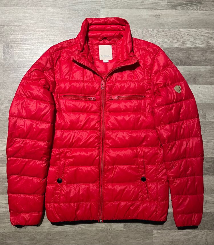 Diesel red puffer jacket Diesel product image