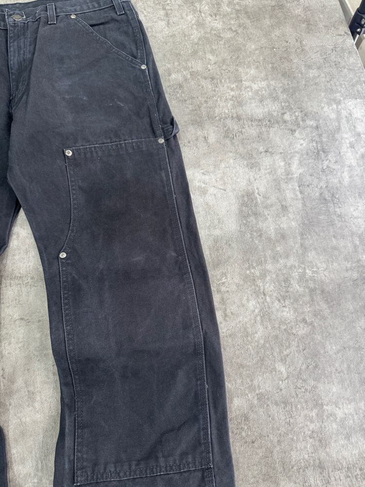 Dickies Black Relaxed Straight Work Pants 5