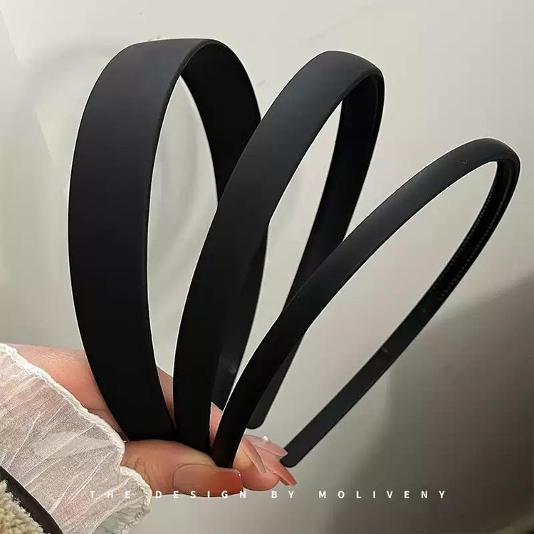 Set Of Plain Solid Color Headbands image 3
