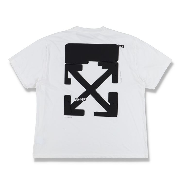 Off-White White Tech Marker Oversized T-Shirt - XXS, XS, S, M 2