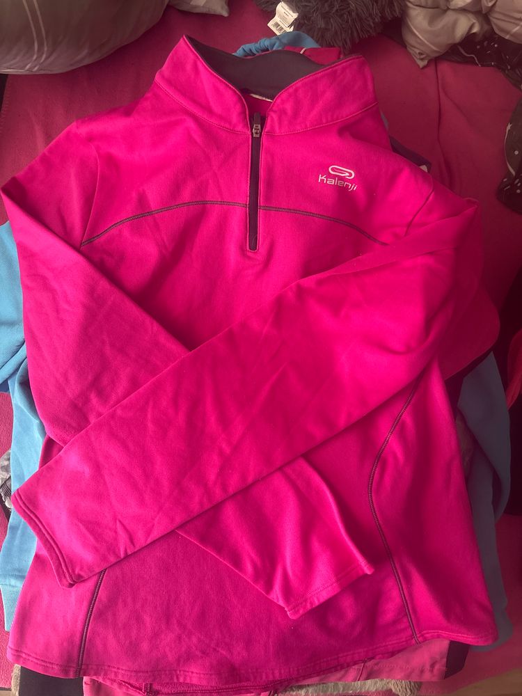 Other Kalenji Pink Quarter-Zip Fleece Top product image