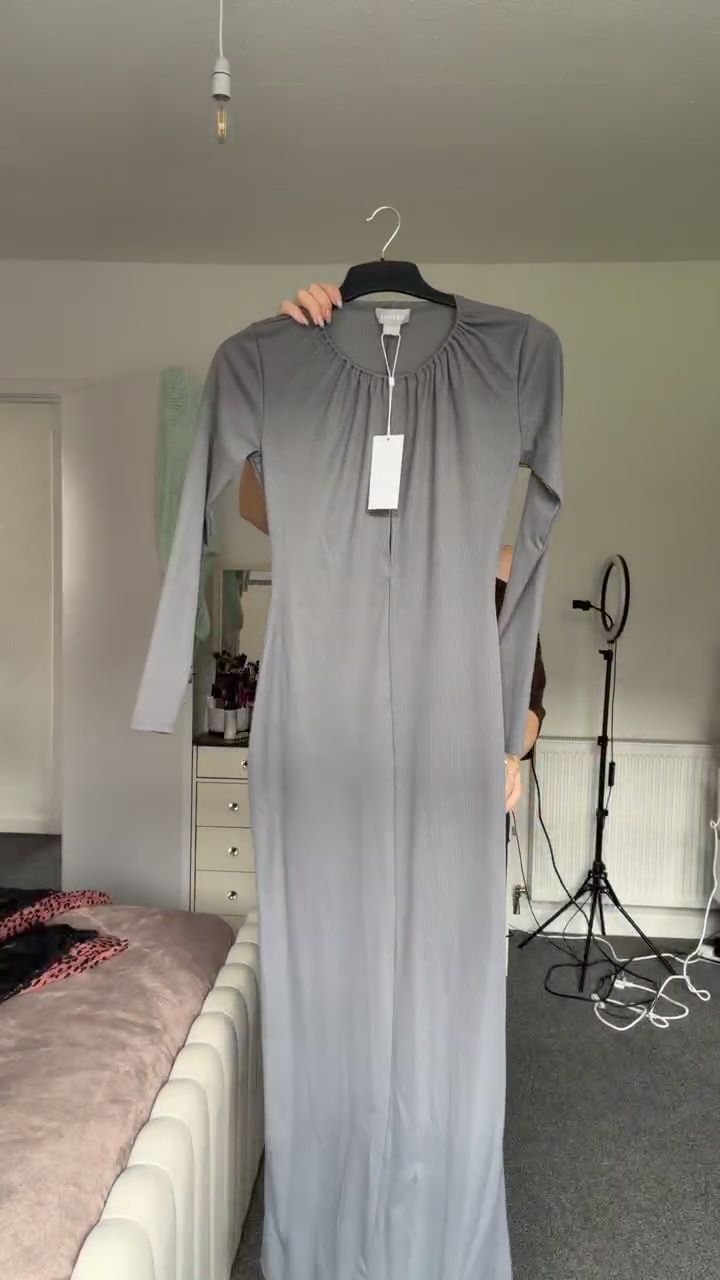 Finders smoke long dress image 1