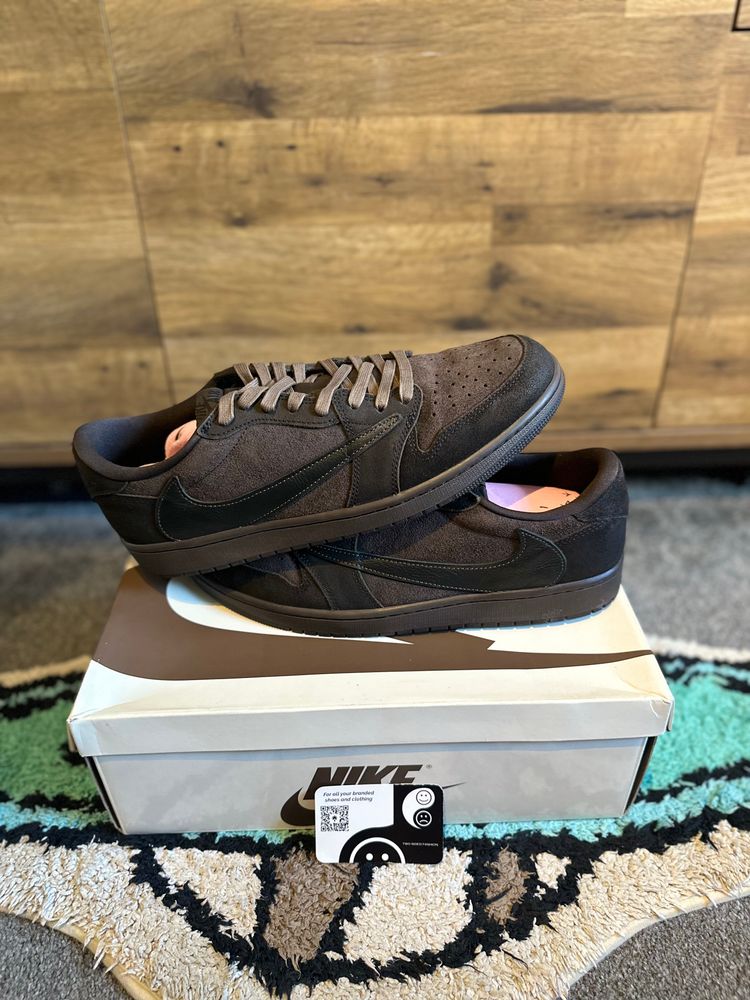 Nike Air Jordan 1 Travis Scott “Velvet Brown” U.K. 12 image 2