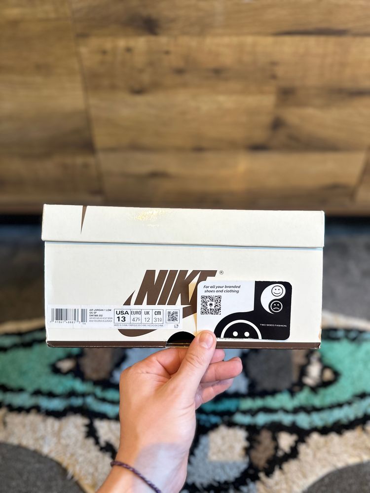 Nike Air Jordan 1 Travis Scott “Velvet Brown” U.K. 12 image 9