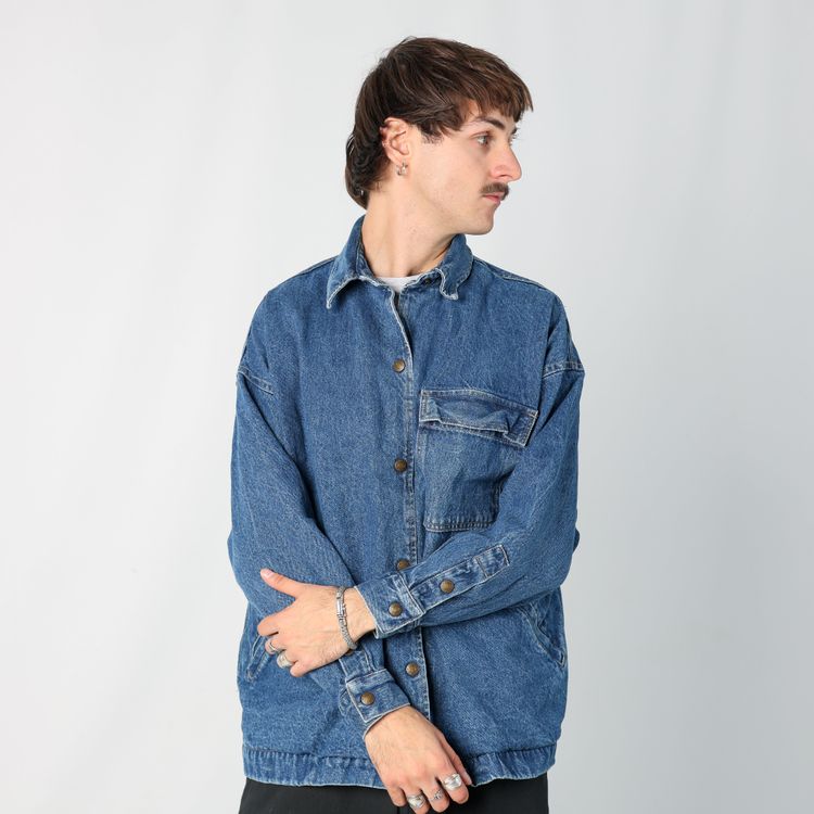 Blue y2ks Calvin Klein Denim Jacket (M) image 4