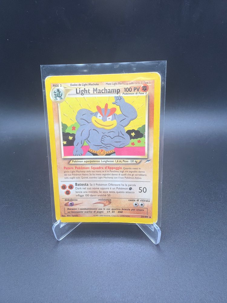 Light Machamp Pokémon Card image 1