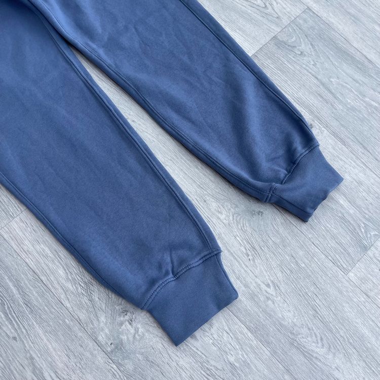 Nike World Tour Fleece Tracksuit Hoodie Sweatpants Joggers Set - Blue image 8