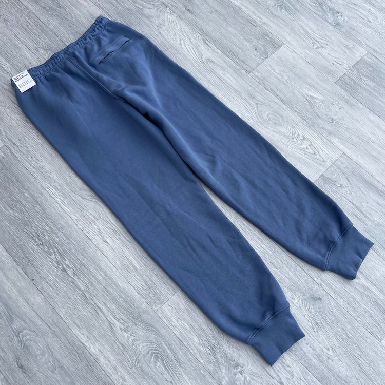 Nike World Tour Fleece Tracksuit Hoodie Sweatpants Joggers Set - Blue image 9