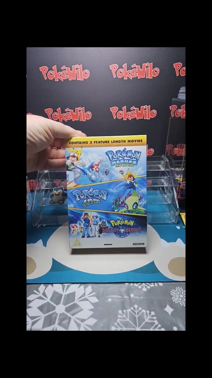 Pokemon 3 Boxset DVD Pokemon Movies product image
