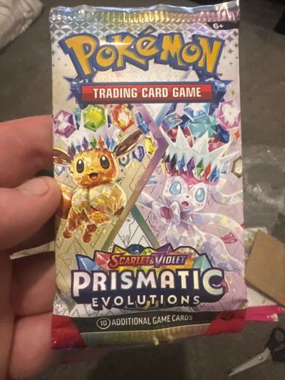 Pokémon prismatic evolutions Trading Card Game Scarlet & Violet Prismatic Evolutions Booster Pack