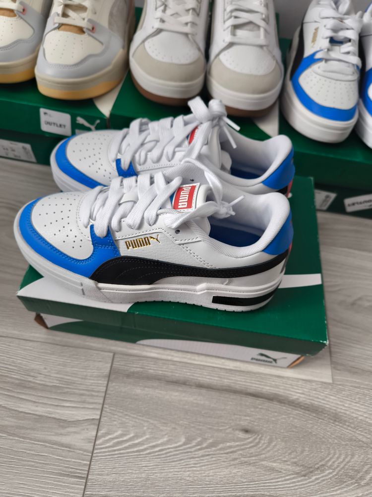 Dziecięce Skórzane Sneakersy Puma 36 imagen 2
