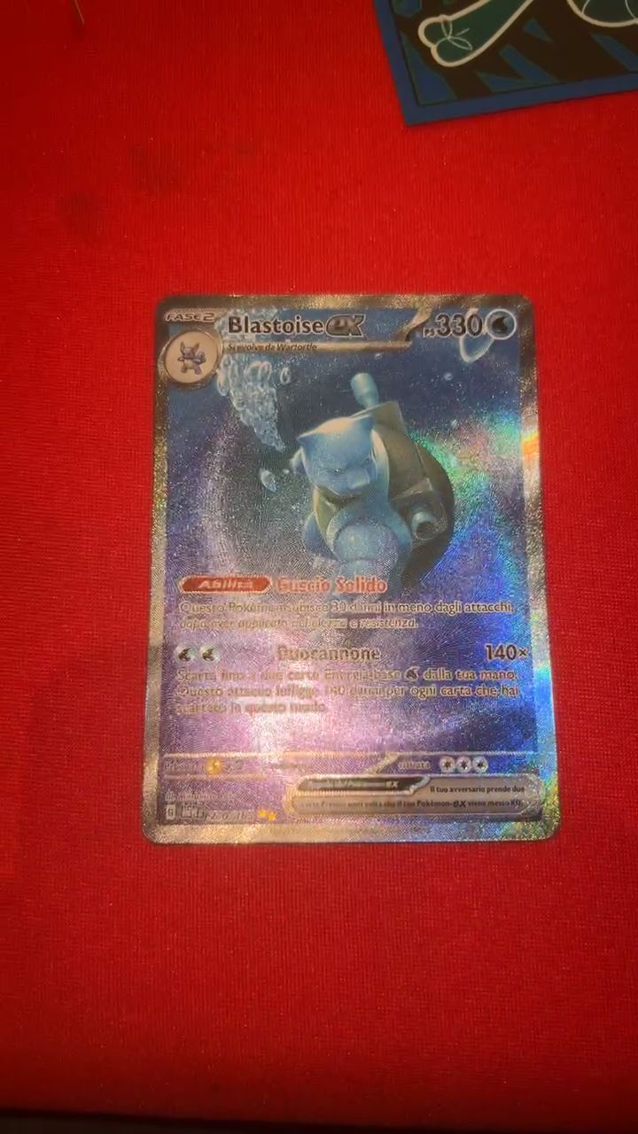 Pokemon Blastoise Ex 200/165 [151] imagen 1