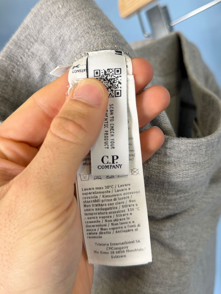 Medium C.P. Company Grey Cargo Jogger Shorts 32W 34W obraz 4