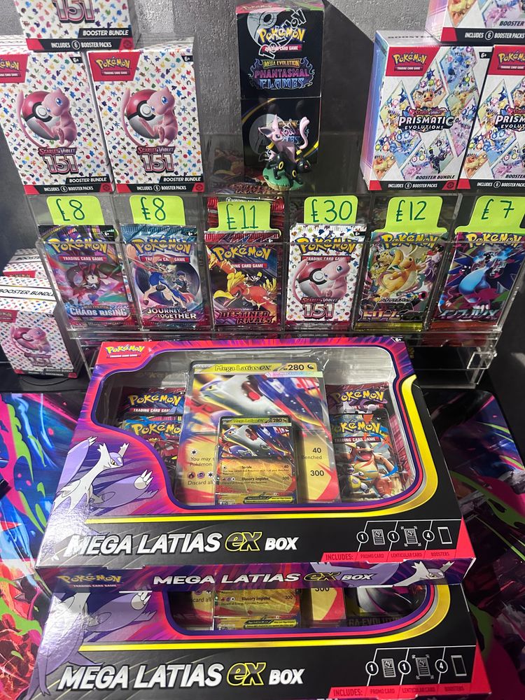 Pokémon Mega Latias Ex Box
