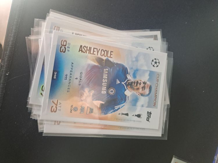 Topps Ashley Cole Football Trading Card product image