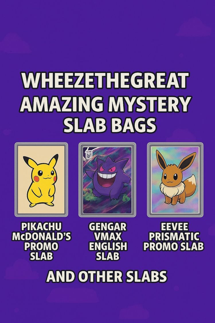 Pokémon Slab Cards Collection