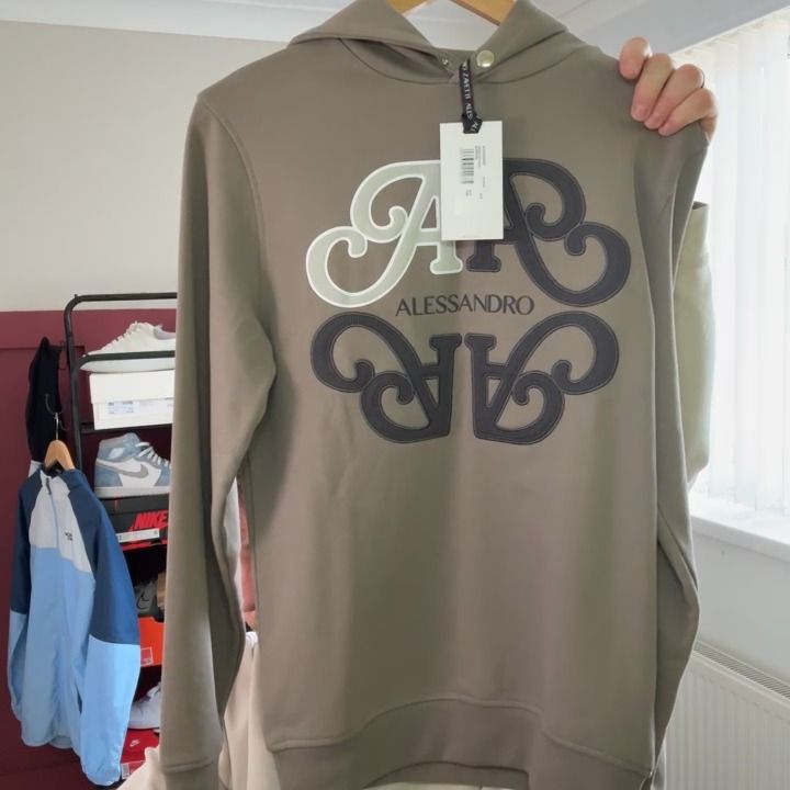 Other ALESSANDRO (RRP100) - Natural Hoodie SIZE XS product image