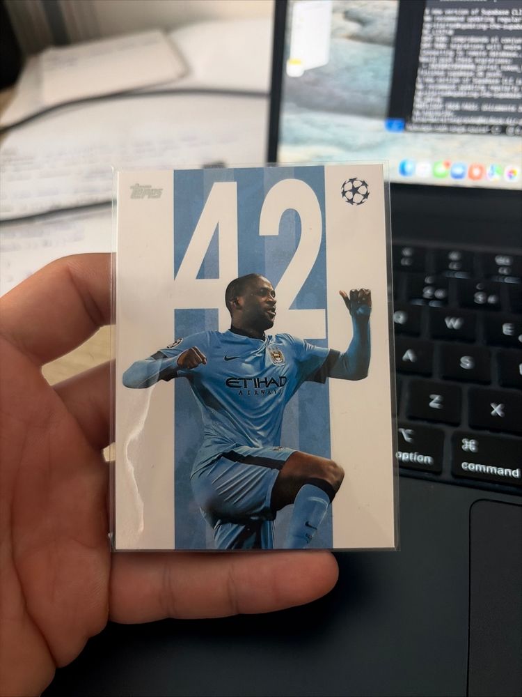 Manchester City Football Trading Cards Pack image 1