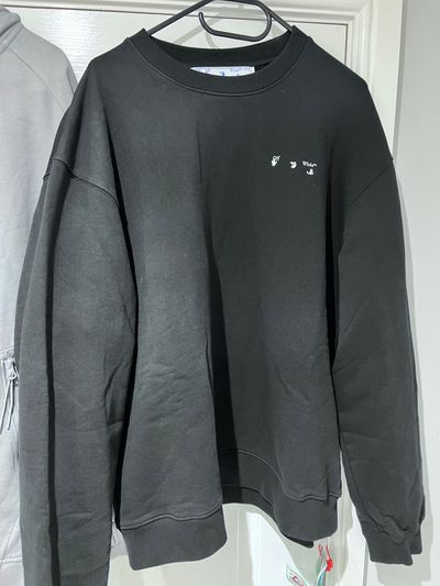 Off-White Black Sweatshirt