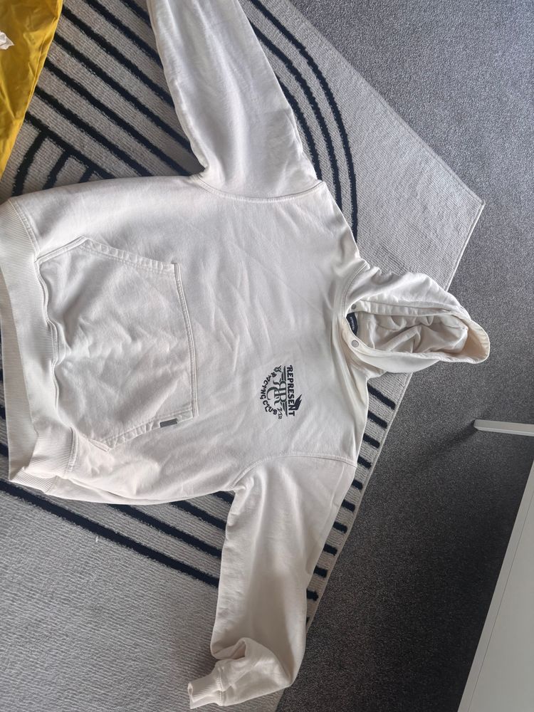 Represent Represent White Hoodie product image